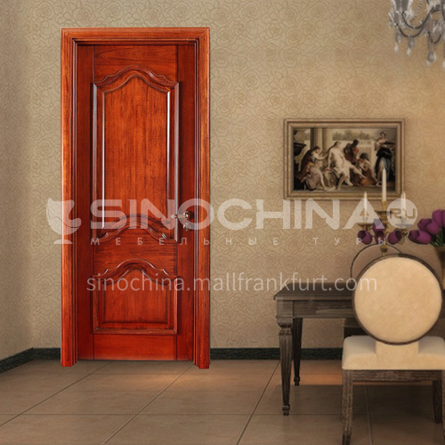 Congo Sapele original wood door room door solid wood classic style 02